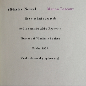 Manon Lescaut - Vítězslav...